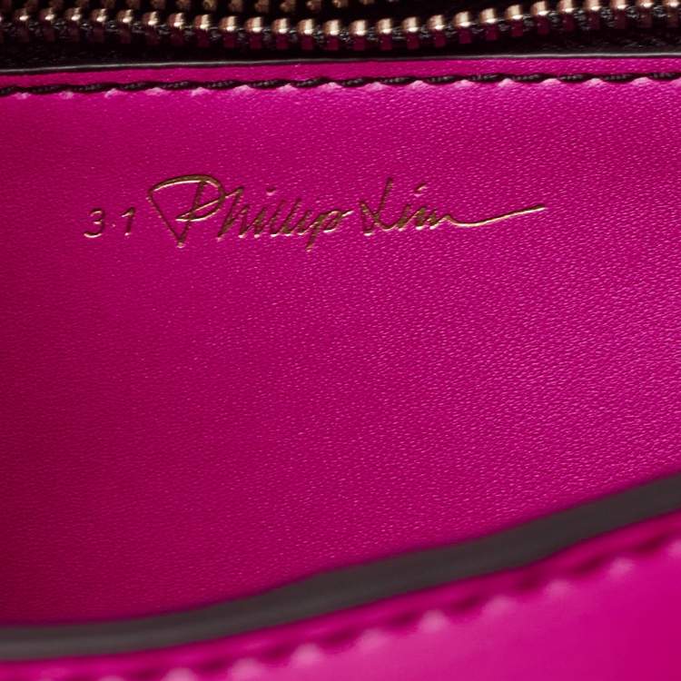 Pre Owned 3.1 Phillip Lim Pink Leather Mini Pashli Satchel