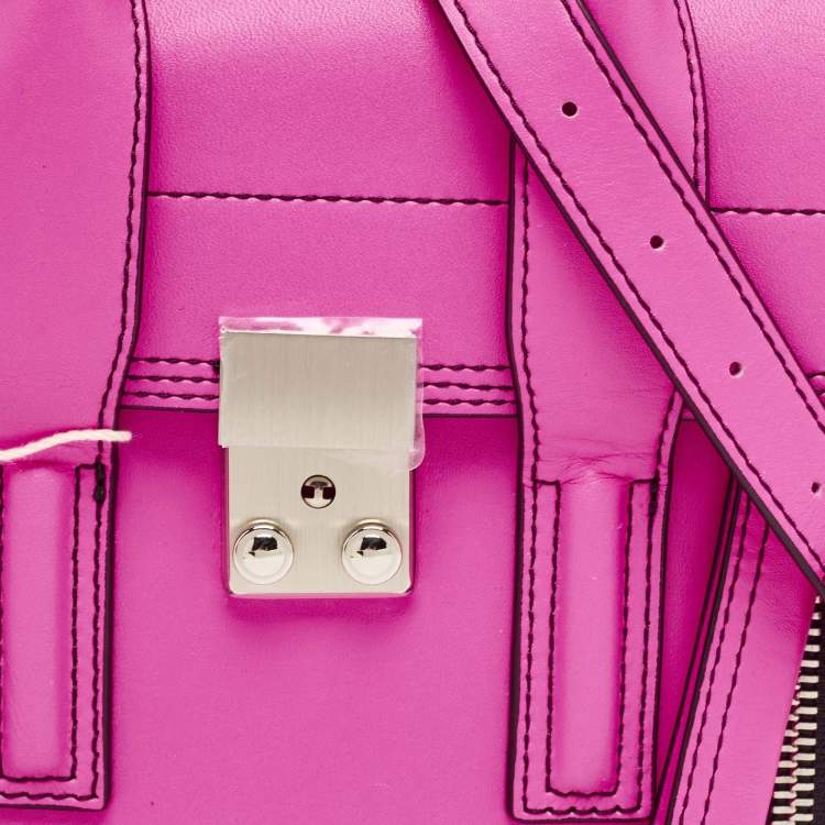 Pre Owned 3.1 Phillip Lim Pink Leather Mini Pashli Satchel