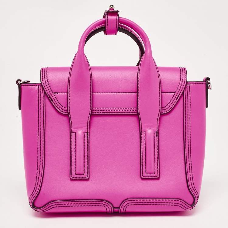 Pre Owned 3.1 Phillip Lim Pink Leather Mini Pashli Satchel