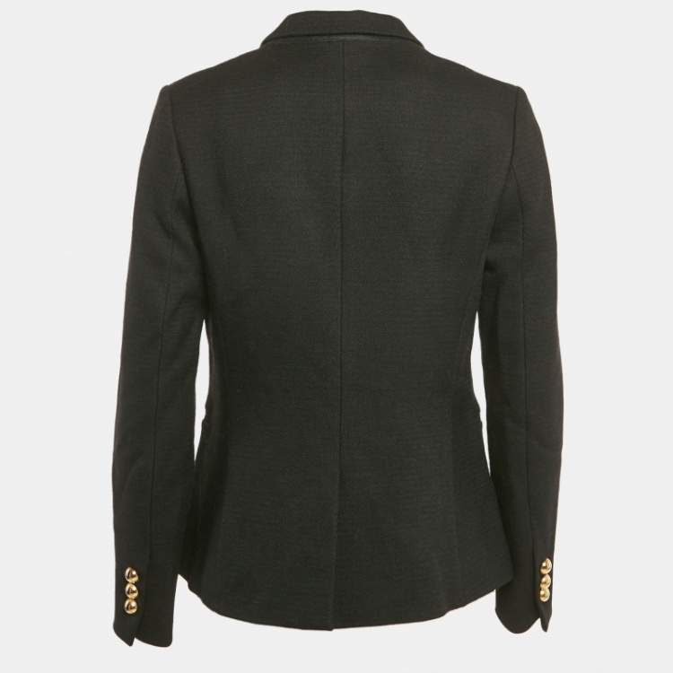 Pre Owned 3.1 Phillip Lim Black Wool Double Breasted Jacket M