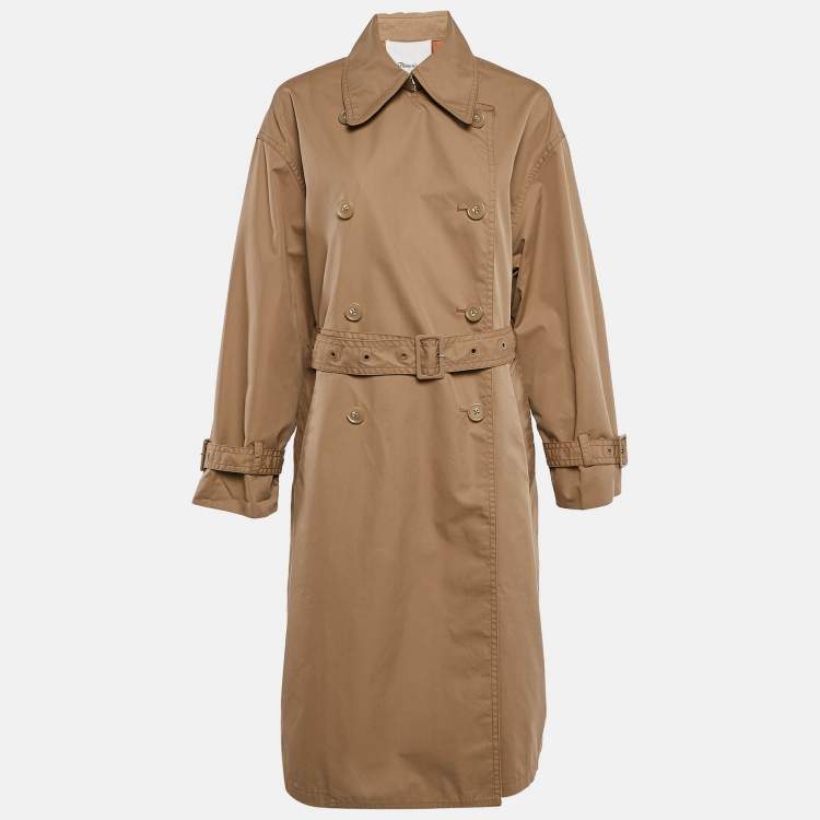 Pre Owned 3.1 Phillip Lim Beige Gabardine Double Breasted Trench Coat M