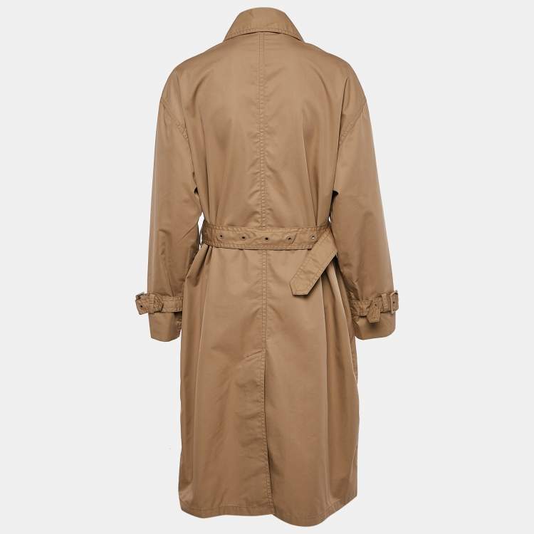 Pre Owned 3.1 Phillip Lim Beige Gabardine Double Breasted Trench Coat M