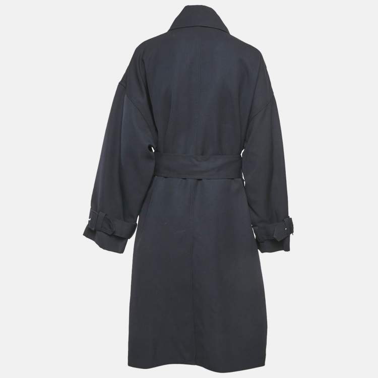 Pre Owned 3.1 Phillip Lim Navy Blue Mid-Length Coat M
