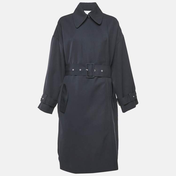 Pre Owned 3.1 Phillip Lim Navy Blue Mid-Length Coat M
