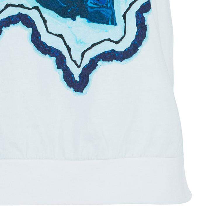 مملوكة مسبقًا 3.1 Phillip Lim Printed Chain Detail Crop Top XS