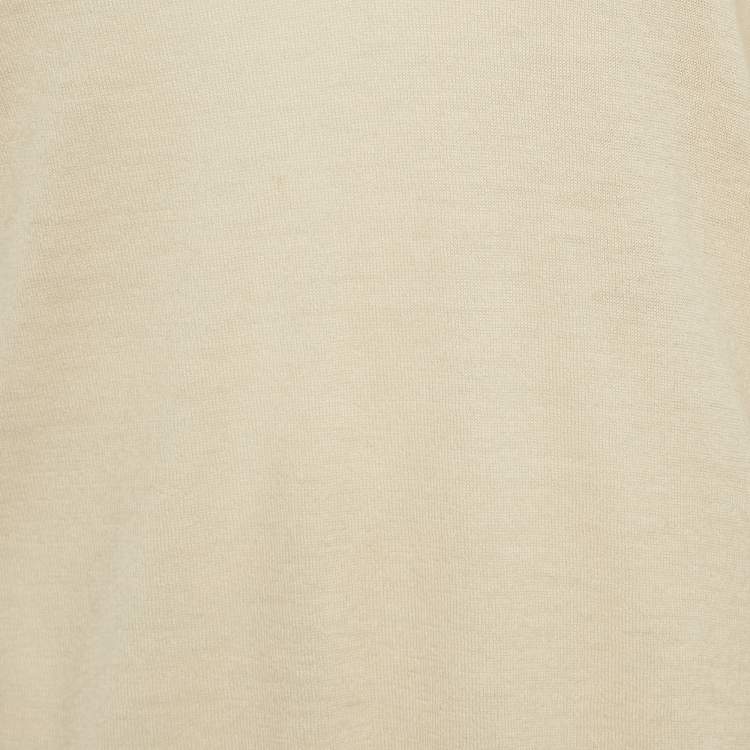 Pre Owned 3.1 Phillip Lim Beige Wool Blend V-neck Sweater M