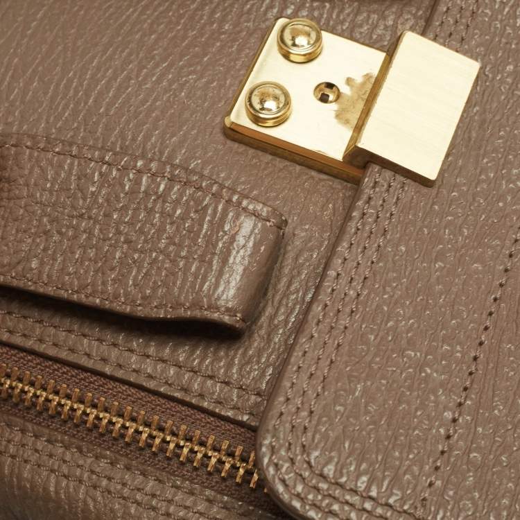 Pre Owned 3.1 Phillip Lim Beige Leather Pashli Satchels