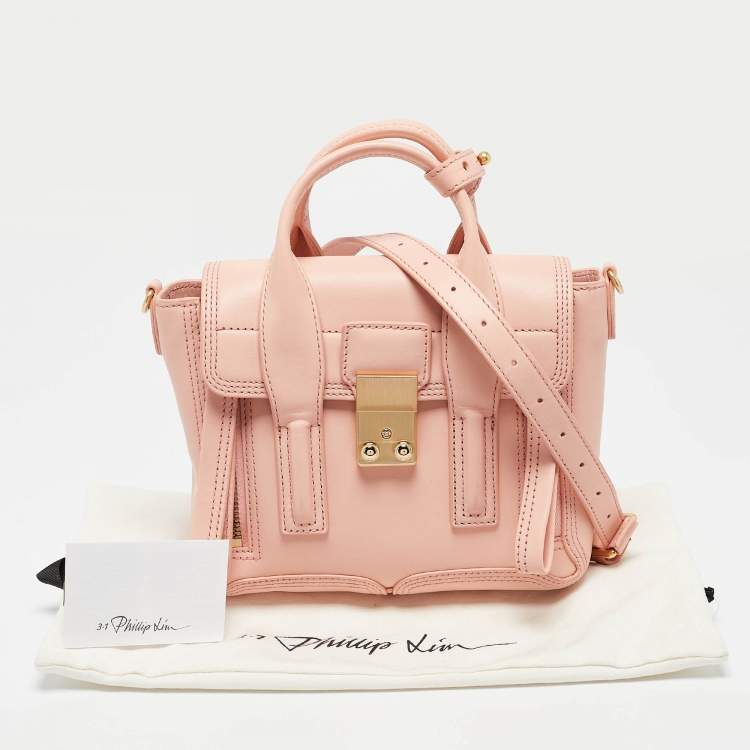 Pre Owned 3.1 Phillip Lim Pink Leather Mini Pashli Satchel