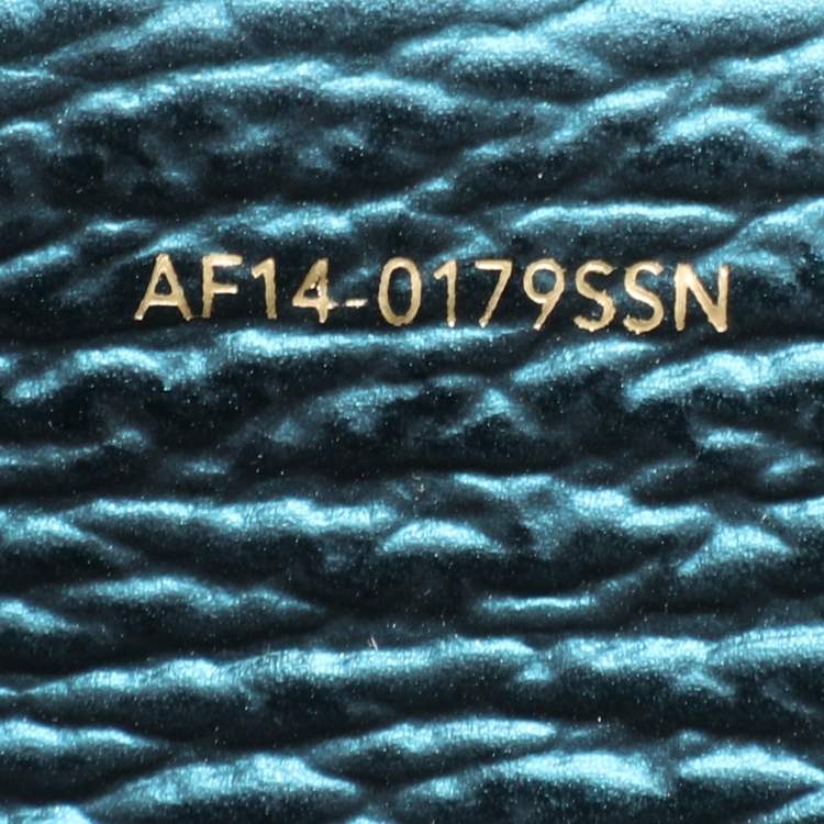 Pre Owned 3.1 Phillip Lim Metallic Blue Leather Pashli Satchel