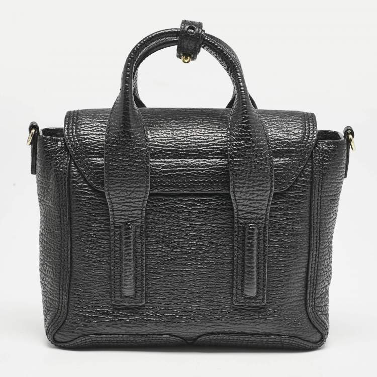 Pre Owned 3.1 Phillip Lim Black Leather Mini Pashli Satchel
