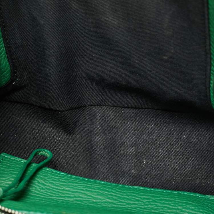 Pre Owned 3.1 Phillip Lim Green Leather Mini Pashli Satchel