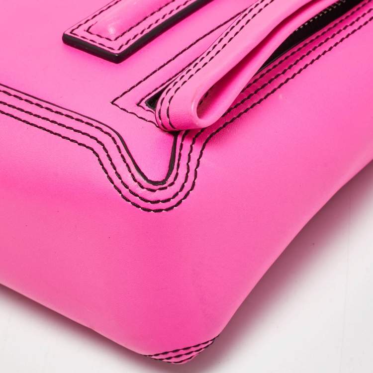 Pre Owned 3.1 Phillip Lim Pashli Mini Neon Pink Leather Satchel