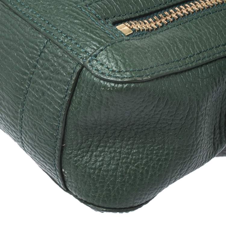 Pre Owned 3.1 Philip Lim Green Leather Pashli Top Handle Bag