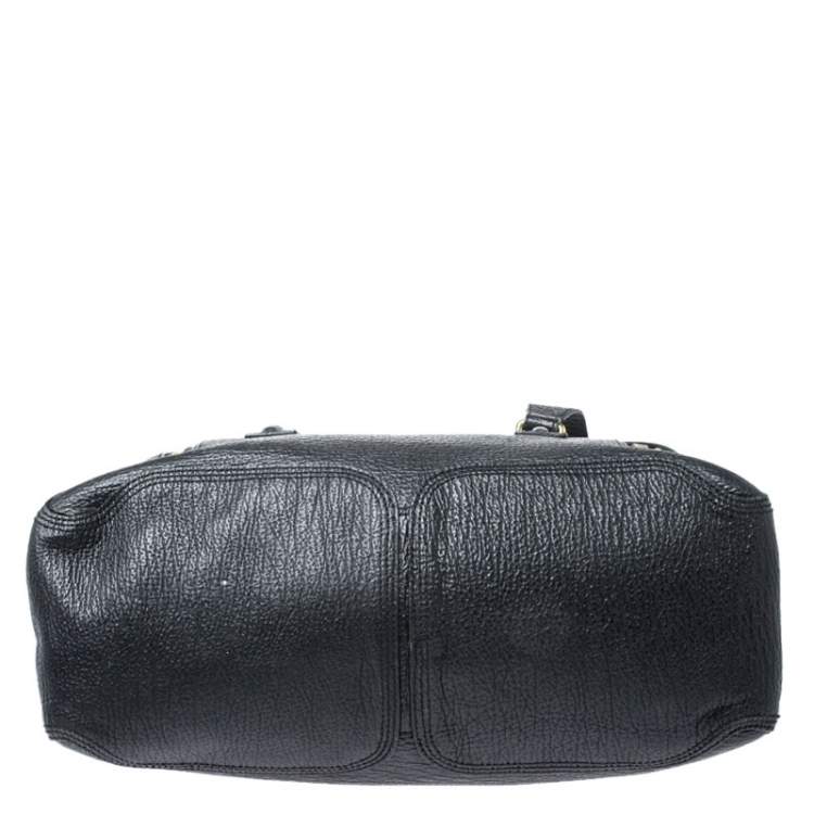Pre Owned 3.1 Phillip Lim Black Leather Large Pashli Top Handle Bag