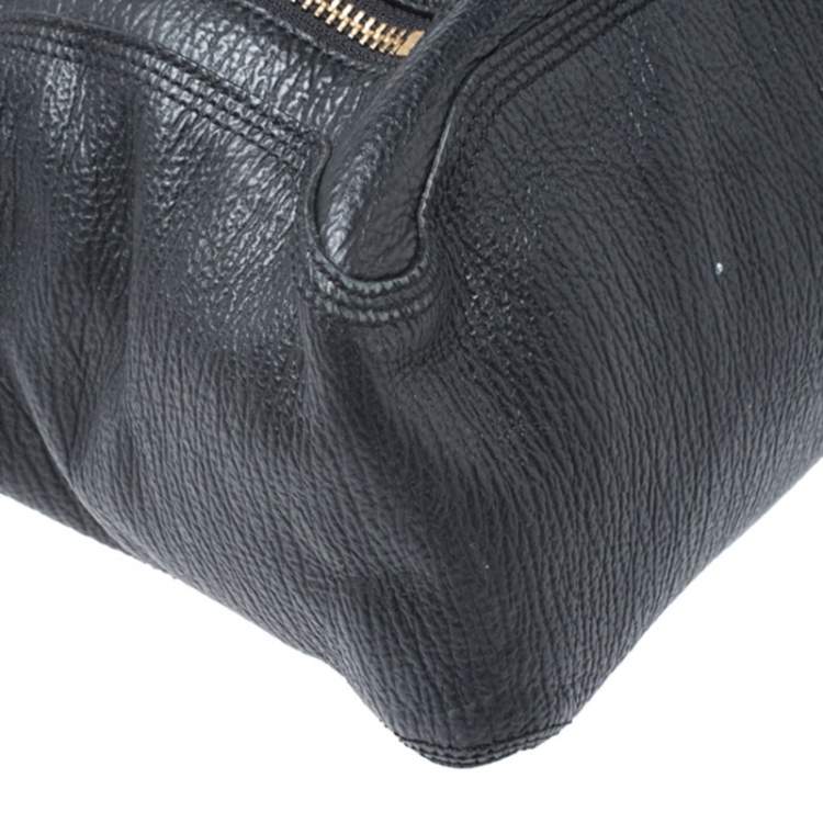 Pre Owned 3.1 Phillip Lim Black Leather Large Pashli Top Handle Bag