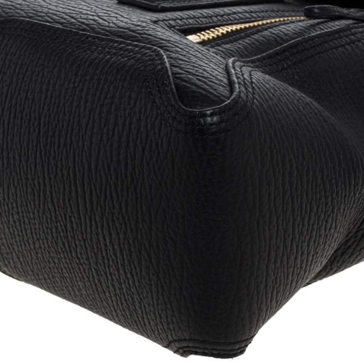 Pre Owned 3.1 Phillip Lim Black Leather Medium Pashli Satchel