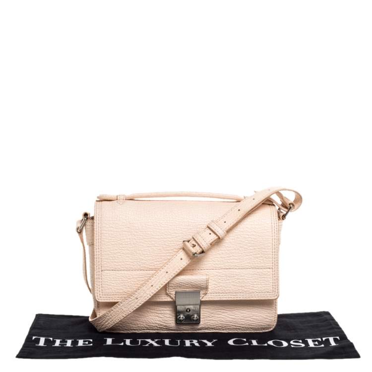 Pre Owned 3.1 Phillip Lim Peach Leather Mini Pashli Bag 