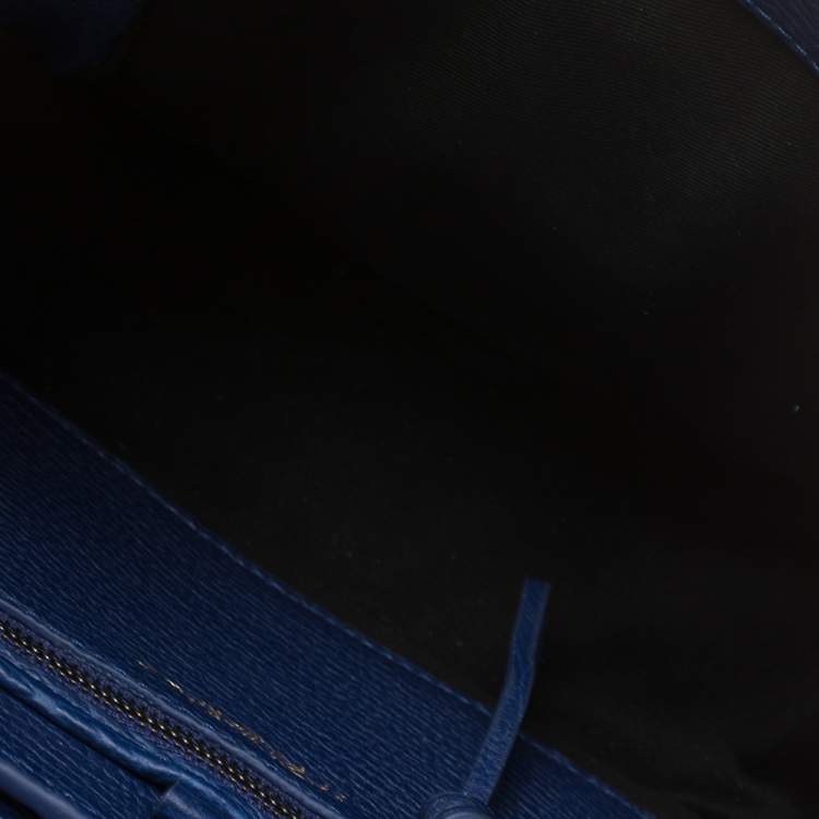 Pre Owned 3.1 Phillip Lim Blue Leather Mini Pashli Satchel
