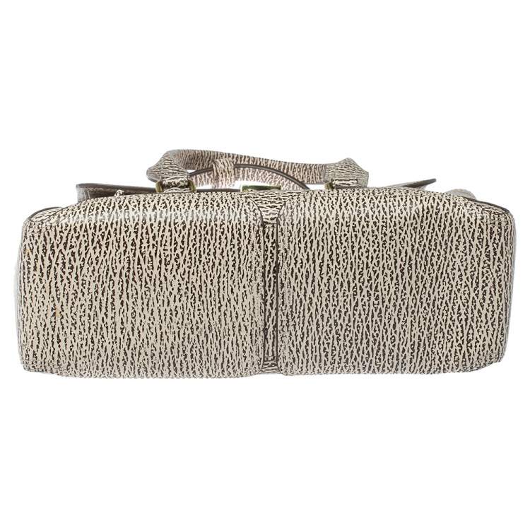 Pre Owned 3.1 Phillip Lim Antique Beige/Brown Leather Medium Pashli Satchel