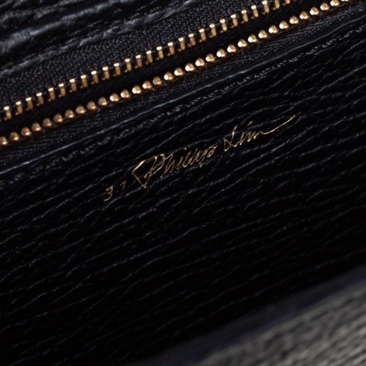 Pre Owned 3.1 Phillip Lim Black Leather Mini Pashli Satchel