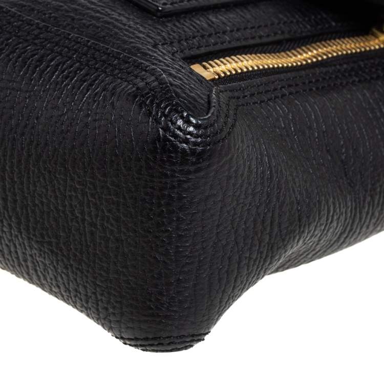 Pre Owned 3.1 Phillip Lim Black Leather Mini Pashli Satchel
