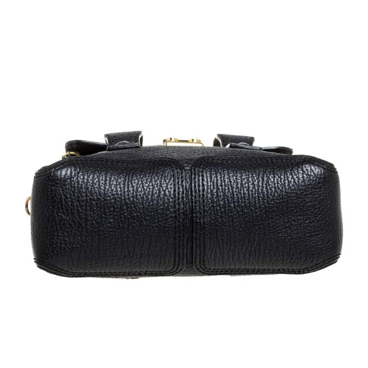 Pre Owned 3.1 Phillip Lim Black Leather Mini Pashli Satchel