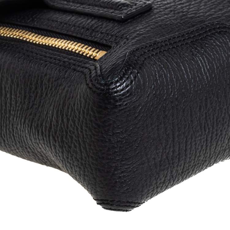 Pre Owned 3.1 Phillip Lim Black Leather Mini Pashli Satchel