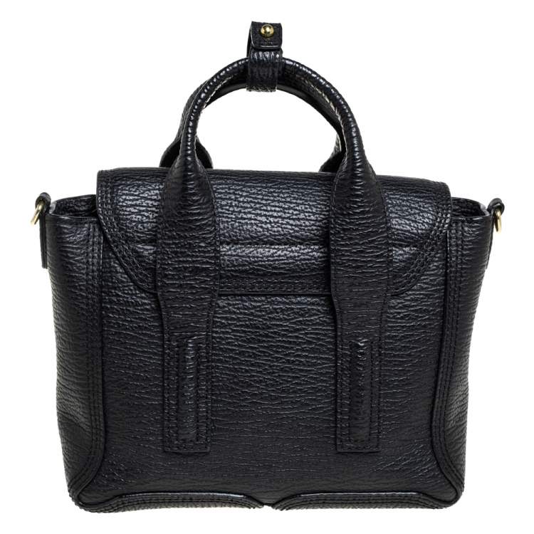 Pre Owned 3.1 Phillip Lim Black Leather Mini Pashli Satchel
