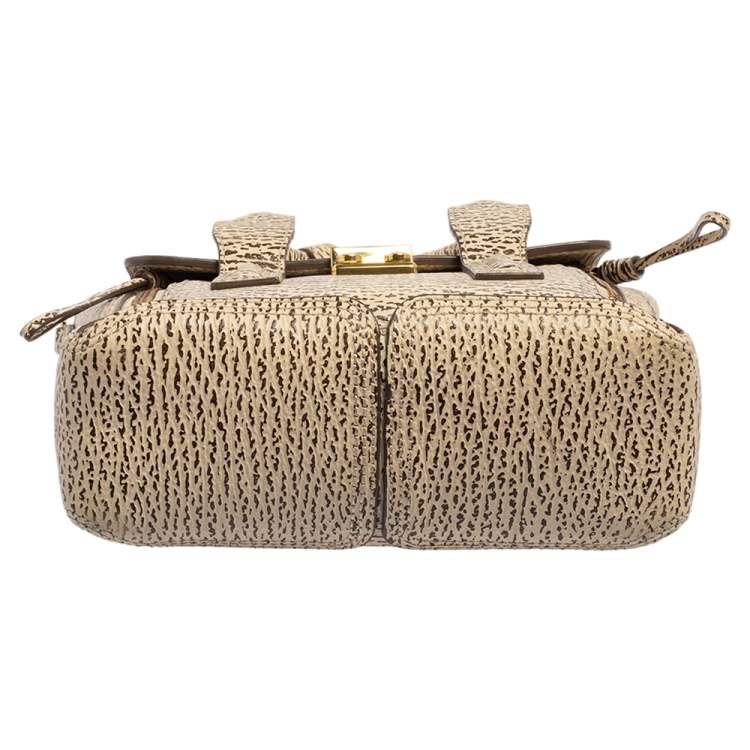 Pre Owned 3.1 Phillip Lim Antique White Leather Mini Pashli Satchel