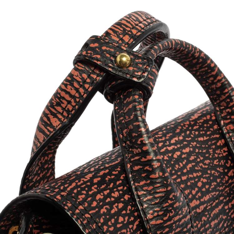 Pre Owned 3.1 Phillip Lim Black Lava Leather Mini Pashli Satchel