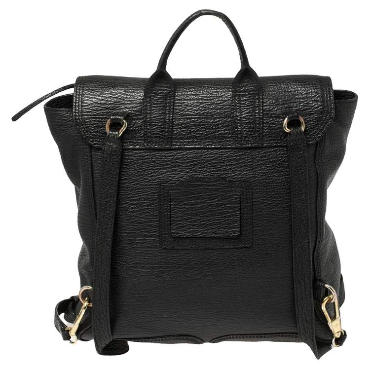 Pre Owned 3.1 Phillip Lim Black Leather Pashli Backpack