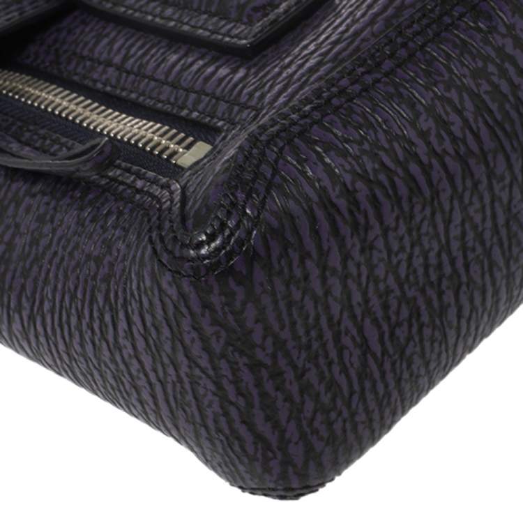 Pre Owned 3.1 Phillip Lim Antique Purple Leather Mini Pashli Satchel