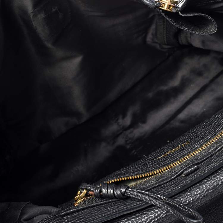 Pre Owned 3.1 Phillip Lim Black Leather Large Pashli Satchel