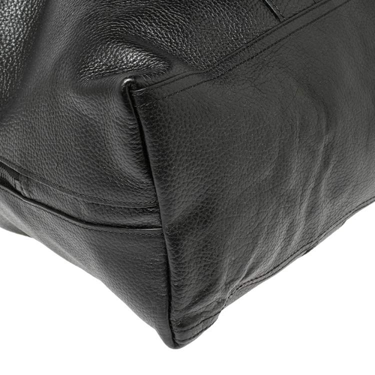 Pre Owned 3.1 Phillip Lim Black Leather 31 Hour Fold Over Tote