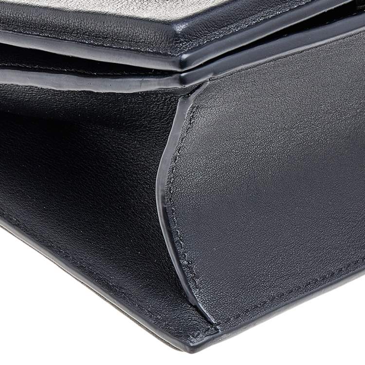 Pre Owned 3.1 Phillip Lim Black Leather Soleil Mini Chain Shoulder Bag