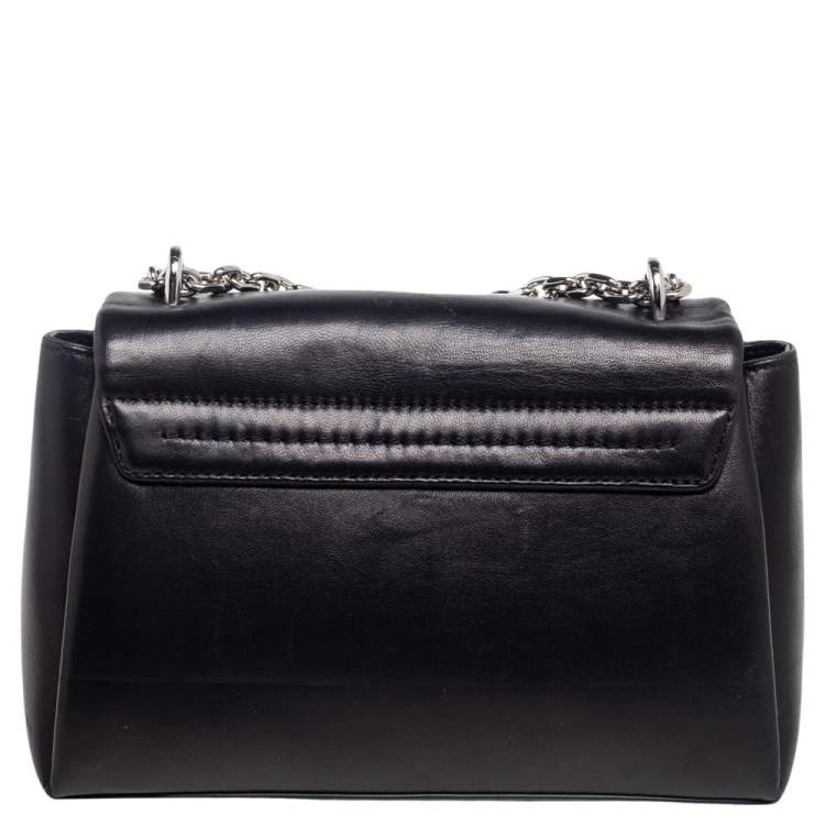 Pre Owned 3.1 Phillip Lim Black Leather Alix Chain Crossbody Bag