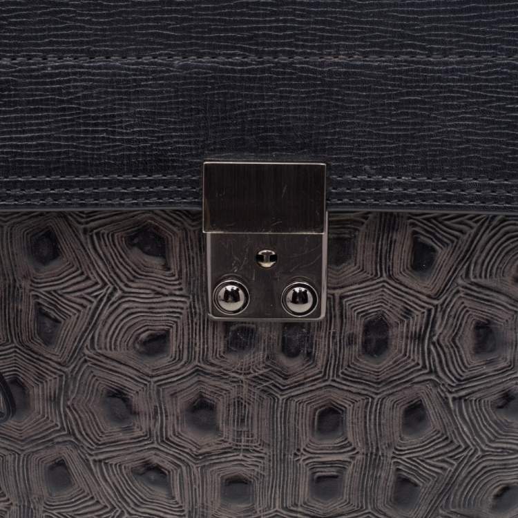Pre Owned 3.1 Phillip Lim Black/Grey Leather Pashli Backpack