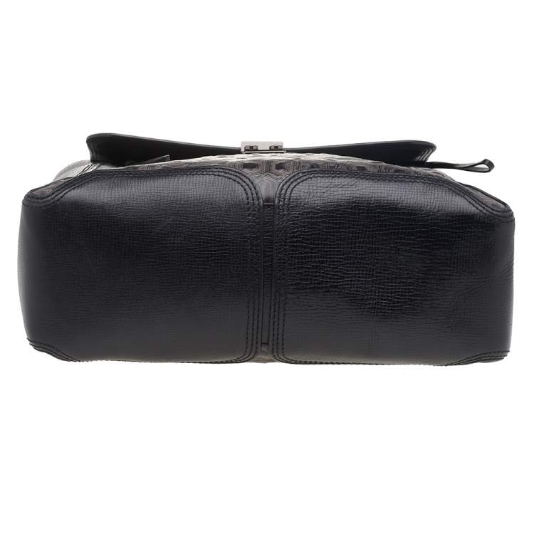 Pre Owned 3.1 Phillip Lim Black/Grey Leather Pashli Backpack