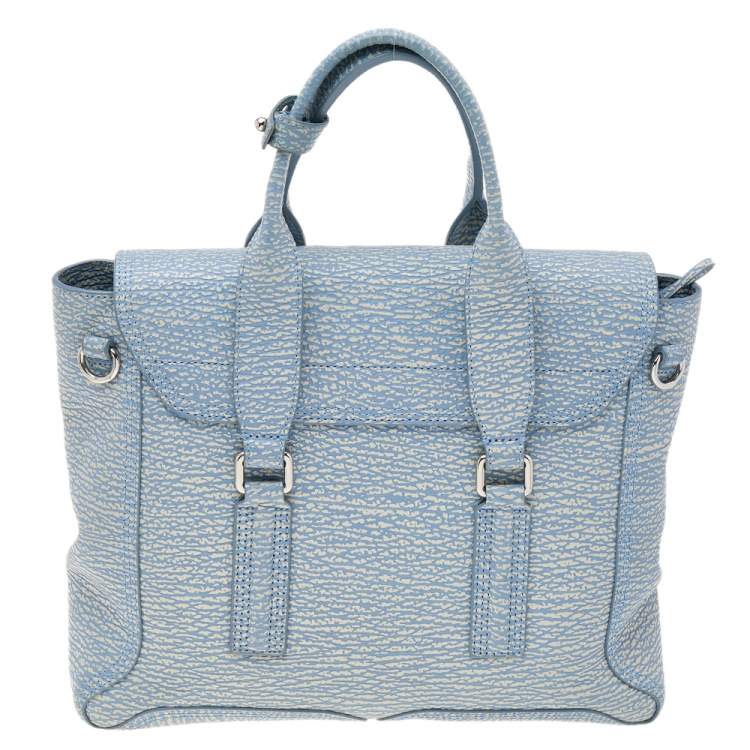 مملوكة مسبقًا 3.1 Phillip Lim Blue Leather Medium Pashli Satchel