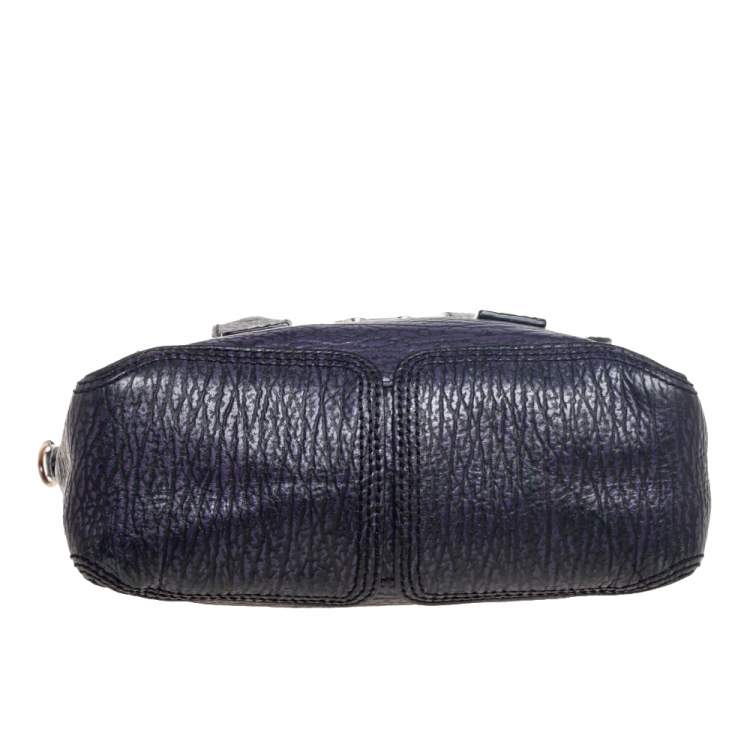 مملوكة مسبقًا 3.1 Phillip Lim Purple/Black Leather Mini Pashli Satchel