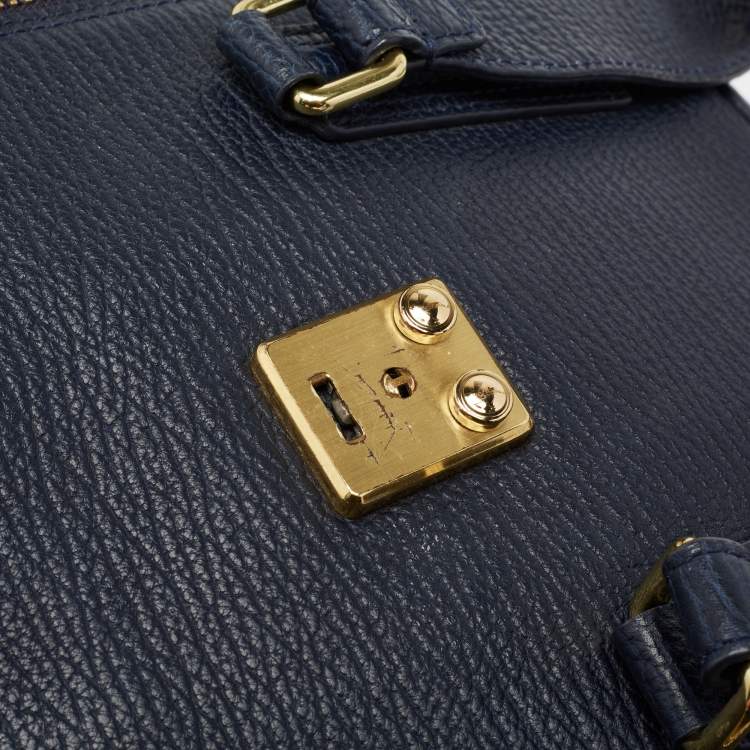 Pre Owned 3.1 Phillip Lim Blue Leather Pashli Medium Satchel