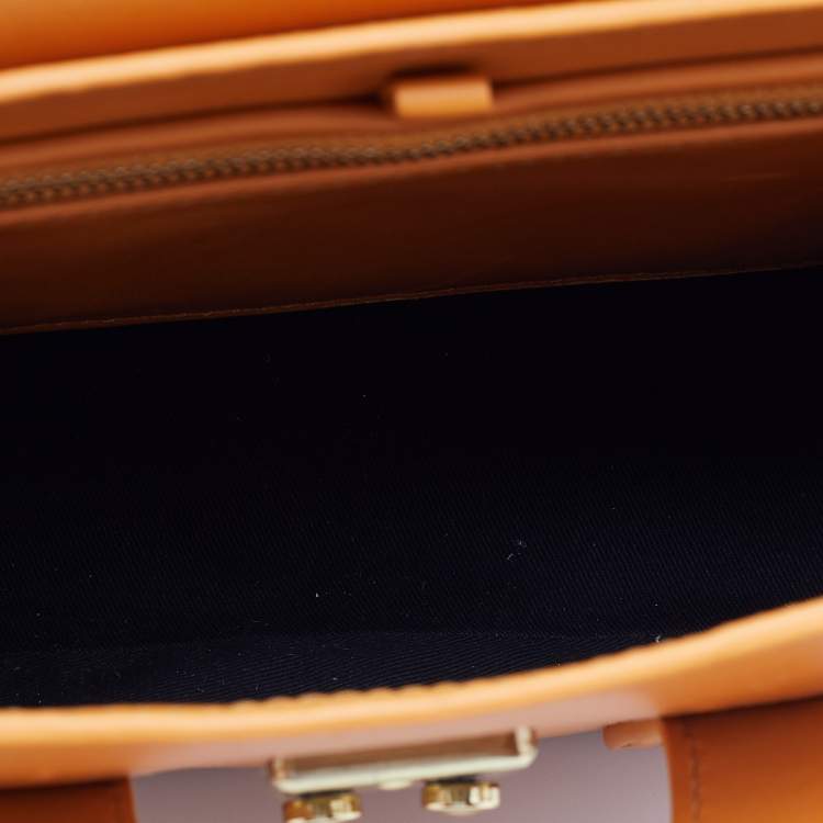 Pre Owned 3.1 Phillip Lim Mustard Yellow Leather Mini Pashli Satchel