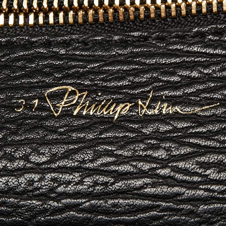 Pre Owned 3.1 Phillip Lim Black Leather Mini Pashli Satchel