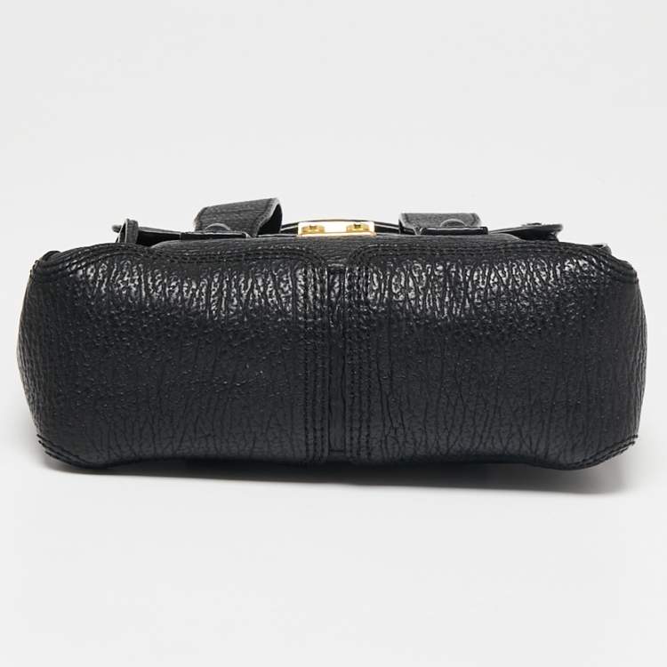 Pre Owned 3.1 Phillip Lim Black Leather Mini Pashli Satchel