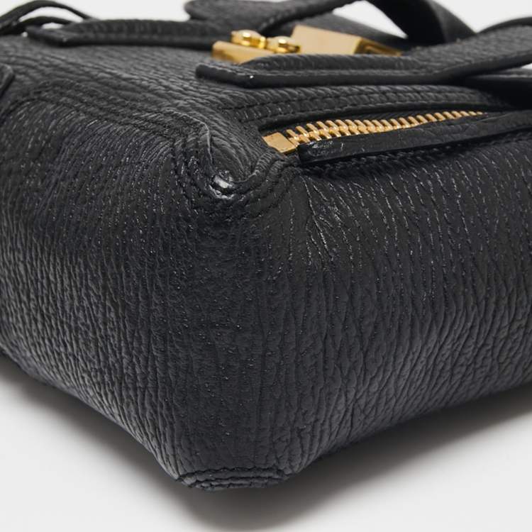 Pre Owned 3.1 Phillip Lim Black Leather Mini Pashli Satchel