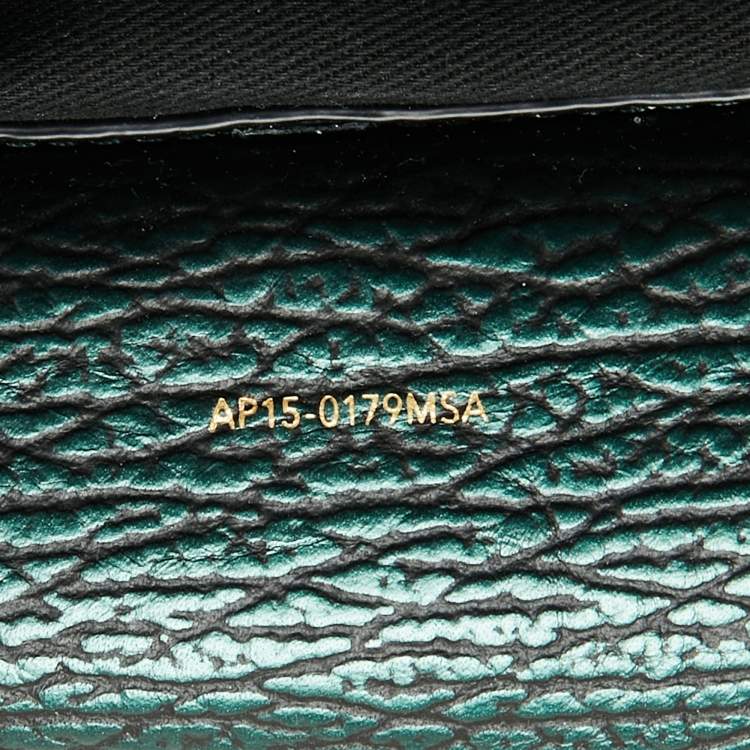 Pre Owned 3.1 Phillip Lim Dark Green Leather Pashli Medium Satchel