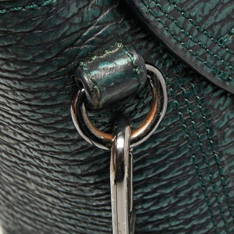 Pre Owned 3.1 Phillip Lim Dark Green Leather Pashli Medium Satchel