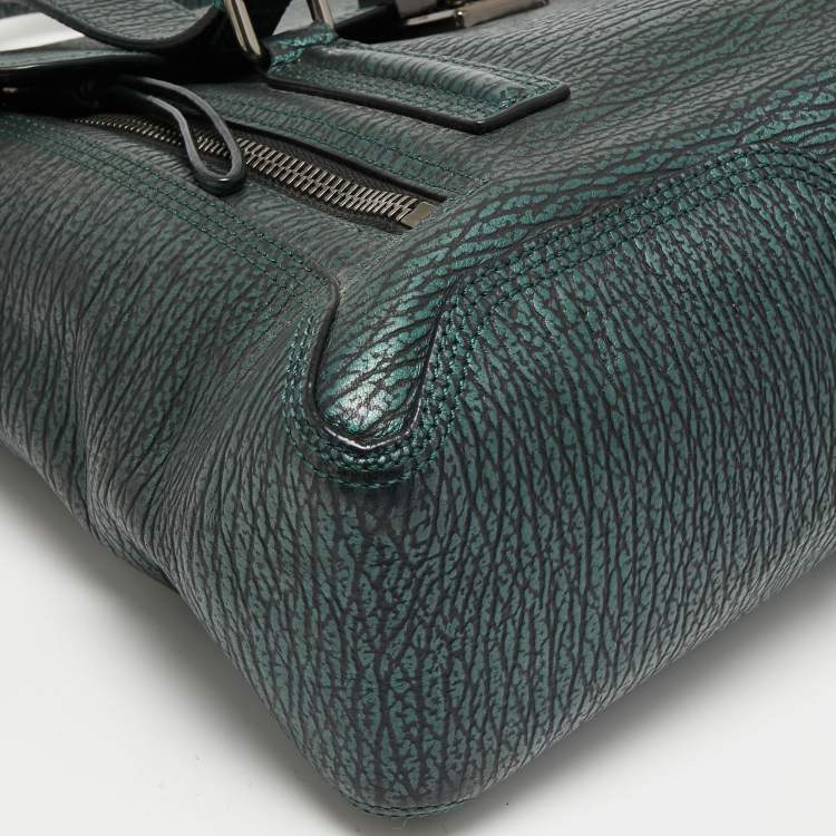 Pre Owned 3.1 Phillip Lim Dark Green Leather Pashli Medium Satchel