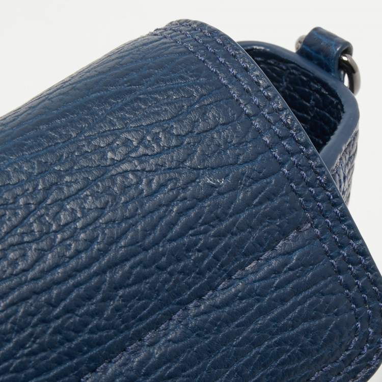 Pre Owned 3.1 Phillip Lim Blue Leather Mini Pashli Satchel