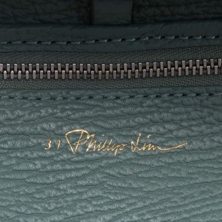 Pre Owned 3.1 Phillip Lim Mint Green Leather Mini Pashli Satchel